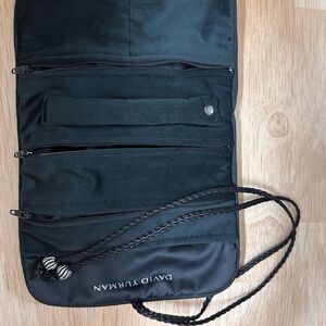 David Yurman Black Travel Jewelry Bag
